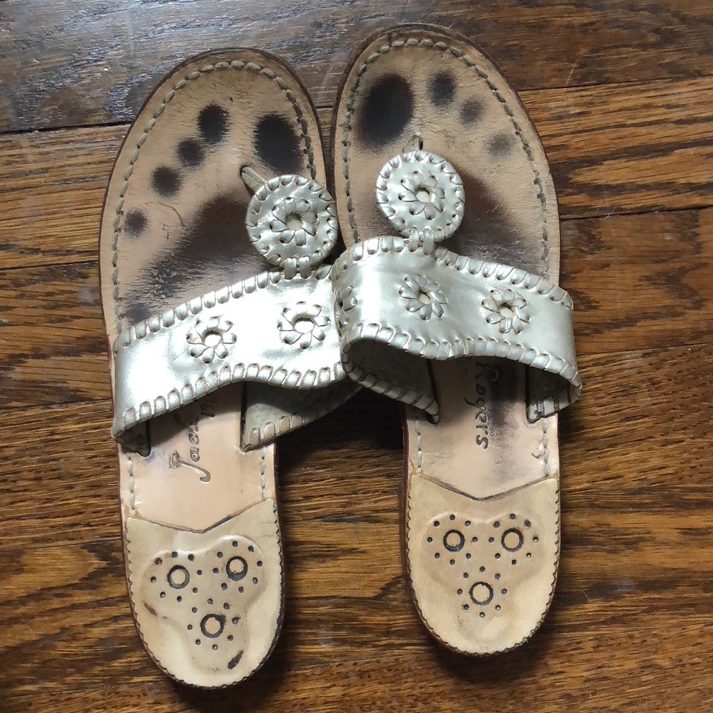Gold jack Rogers